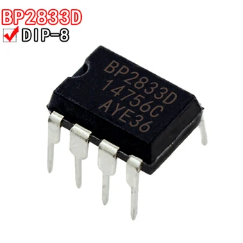 10ШТ BP2833D BP2833 Встроенный неизолированный драйвер постоянного тока DIP8 IC