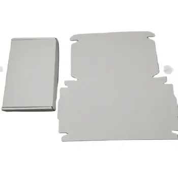 21 см 50 шт Белая коробка для экспресс-доставки Пустой картонный бумажный гофрокороб