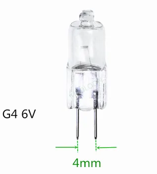 5шт Приборная Лампа G4 6V 20W Лампа для микроскопа G4 6V 30W лампа G4 галогенная лампа 6v 25w Лампа G4 6V 15W G4 6V 35W Лампа G4 6v 20w
