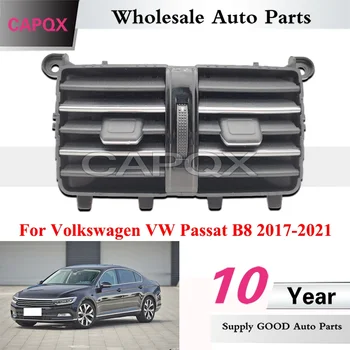 CAPQX Выпускное Отверстие Кондиционера Заднего Подлокотника Для Volkswagen VW Passat B8 2017-2021 Вентиляционное Отверстие Заднего Кондиционера Решетка Воздухоотвода Переменного Тока