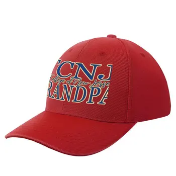 TCNJ The College Of New Jersey бейсболка для дедушки, шляпа для папы, пляжная кепка с застежкой на спине, женская и мужская кепка