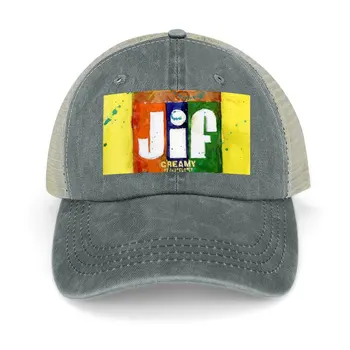 Арахисовое масло Jif - Винтажное кухонное искусство, Ковбойская шляпа, пушистая шляпа, черная шляпа большого размера в стиле хип-хоп, мужская роскошная женская