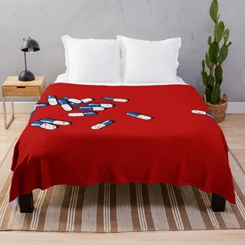 Капсулы Бросают Одеяло Персонализированный Подарок на кровать клетчатые Одеяла