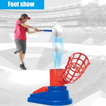 Набор автоматических бейсбольных мячей для мальчиков и девочек, пусковая установка для подачи бейсбольных мячей, Спортивные игрушки для фитнеса