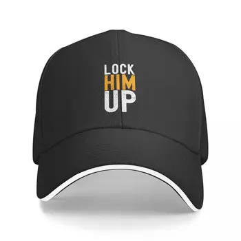 Новая бейсболка Lock Him Up, мужская кепка дальнобойщика, женские шляпы для регби, дропшиппинг, 2023, Мужские