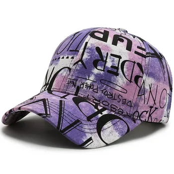 Новая модная удобная шляпа с граффити, модная бейсбольная шляпа, уличная повседневная шляпа в стиле хип-хоп, европейский и американский тренд, шляпа с козырьком