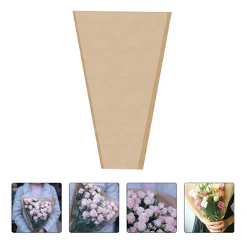 Пакет для букета цветов Бумажный рукав для букета Оберточная бумага для цветов Подарочная упаковка для букетов