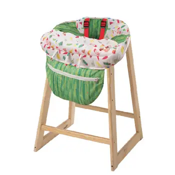 Складной Портативный чехол для сиденья корзины для покупок с детской печатью, подушка для подушки, Многофункциональный коврик для обеденного стула, коврик для детского стула