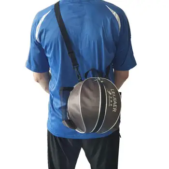 Спортивные сумки для футбольных мячей на открытом воздухе, водонепроницаемая двойная открывающаяся молния, большая вместительная футбольная баскетбольная сумка