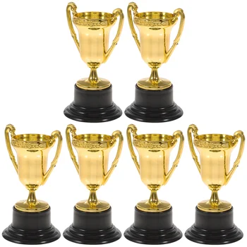 Трофеи, награды, детские игрушки, мини-пластиковые спортивные золотые футбольные кубки, награды победителям, футбольные детские игрушки, бейсбольные кубки, награды